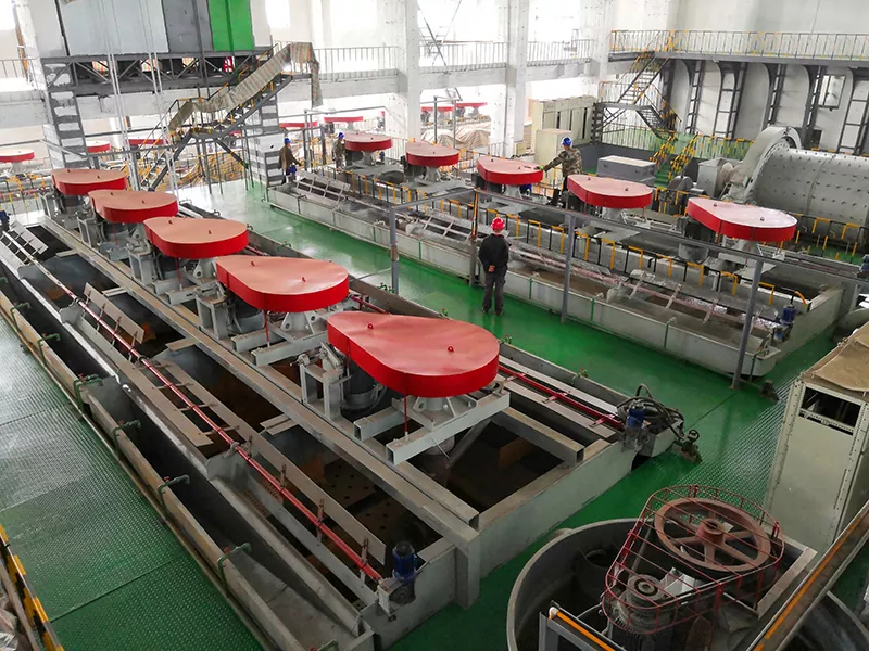 Zelfaanzuigende mechanische flotatiecellen voor grove korrels